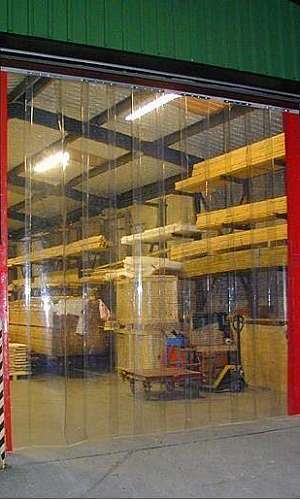 Cortina de pvc flexível Cortina de pvc flexível