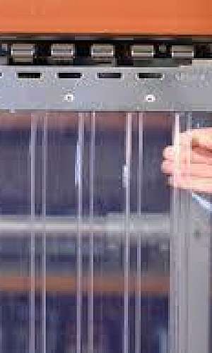 cortina de PVC transparente cortina de PVC transparente