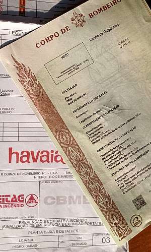 Laudo bombeiros Laudo bombeiros