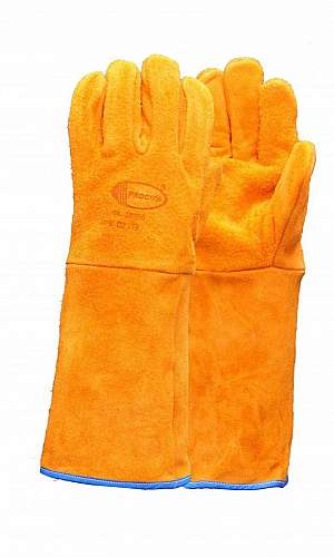 Luva de couro para altas temperaturas Luva de couro para altas temperaturas