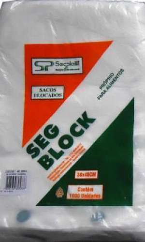 Saco em polietileno Saco em polietileno